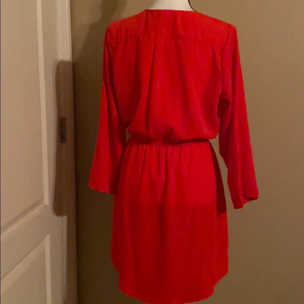 Red Mini Dress - Picture 2 of 4